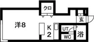 ノースビル【4階】の間取り