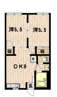 ヴェルドミール3番館【1階】の間取り