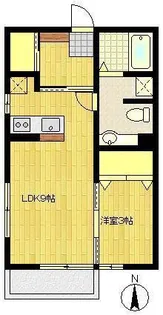 ルーチェ医大南【2階】の間取り