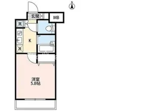 ヴィーダ御茶ノ水【8階】の間取り