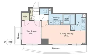 エクセレンシア駒込【10階】の間取り