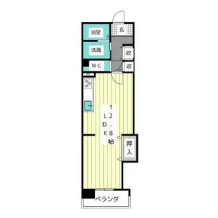 アーバンラフレ星ヶ丘11号棟【3階】の間取り