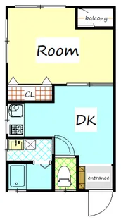 ユーシティI【2階】の間取り