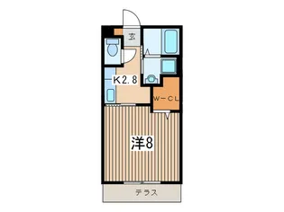 A.ROSE【1階】の間取り