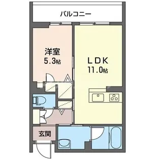 LA ELPEACE【4階】の間取り