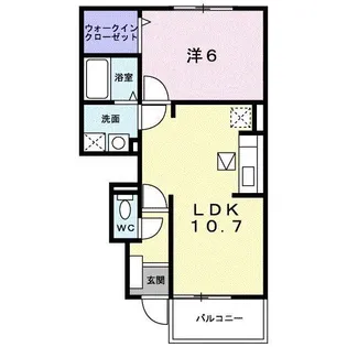 グランピア花 I棟【1階】の間取り