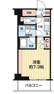 ブライズ西大井DUE【4階】の間取り