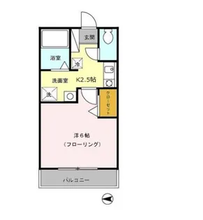 ジュネスK【1階】の間取り