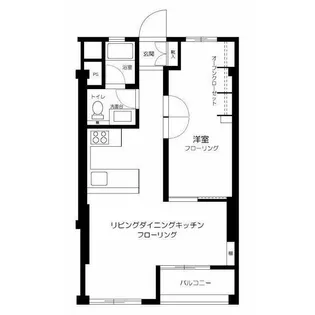 三田第二コーポラス【4階】の間取り