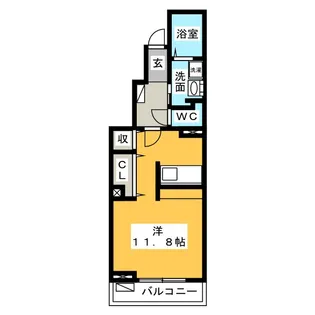 プレリュード【1階】の間取り