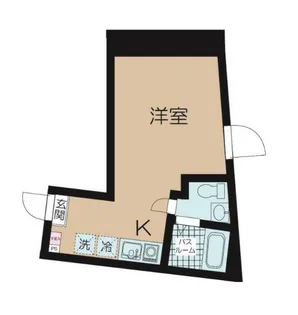 REMU千川【5階】の間取り
