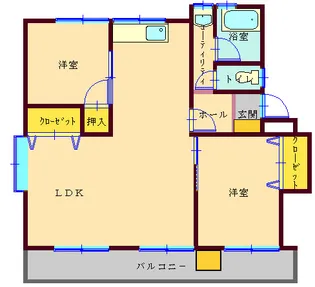 桧垣ビル【4階】の間取り