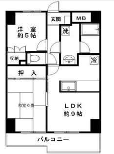 アヴェニュー桜上水【7階】の間取り