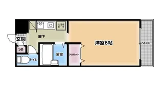 シャトルアラタマ【4階】の間取り