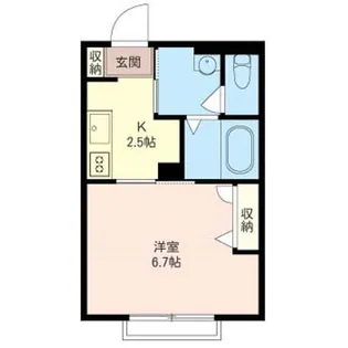 サニーコート【2階】の間取り