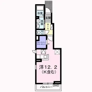 コニファー【1階】の間取り