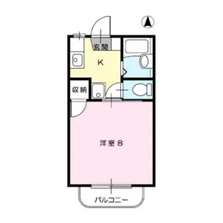 Yプラッツ【2階】の間取り