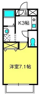 メゾンデュール【1階】の間取り