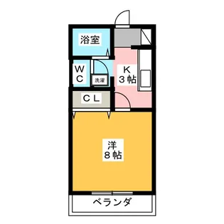 サン・friendsMK【2階】の間取り