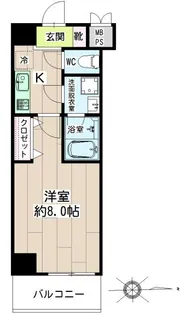 ますもとビル【3階】の間取り