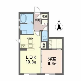 germer【1階】の間取り