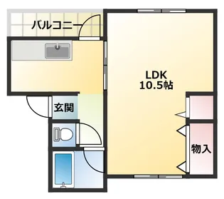 サンフィールド【1階】の間取り