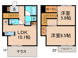 メゾン沙らさの間取り