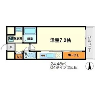 プレッツァ新大阪【10階】の間取り