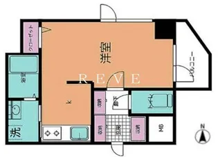 ザレジデンスオブトーキョーY11【6階】の間取り