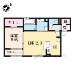 Bonheur草津【1階】の間取り