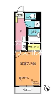 ソレアードウノ【3階】の間取り