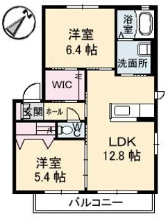 アーク【1階】の間取り