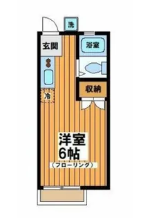 ヒラマツハイツ【2階】の間取り