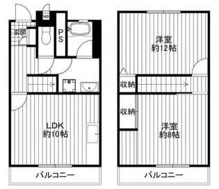 メゾンセレナイト【5階】の間取り