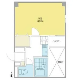 West Coast【3階】の間取り