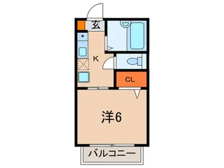 コ-ジネス摩耶B棟の間取り