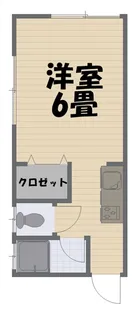 丸大コーポ【2階】の間取り