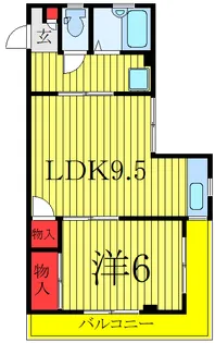 クレードル・イダ【3階】の間取り