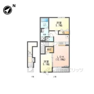 SunnyHome【2階】の間取り
