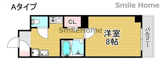 フォレストインサイドII【2階】の間取り
