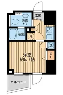 ライブコート草加【12階】の間取り