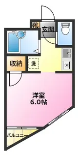 ウインドK【3階】の間取り