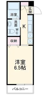 ヒューマンパレス南流山VB棟【2階】の間取り