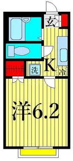 イー・シティ【1階】の間取り