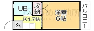 パナハイツ【1階】の間取り