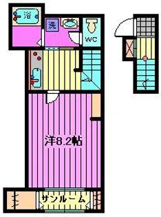 グリーンウエストIIの間取り
