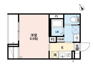 robot home 矢部III【1階】の間取り