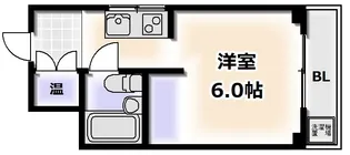 北野商事ビル【4階】の間取り