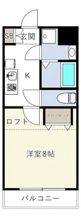 INOVE長瀬III【3階】の間取り