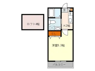 PiAA NAKANO【2階】の間取り
